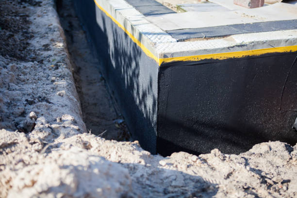 Professional Interior Drainage System technician working in Marlton, NJ